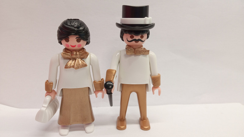 Playmobil Custom Victorian couple #11 Playmobil Custom Victorian couple #11