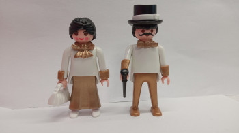Playmobil Custom Victorian couple #11