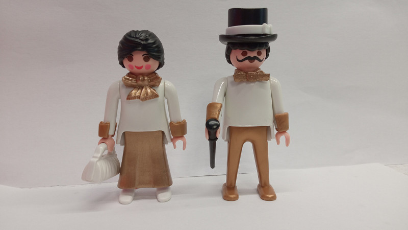 Playmobil Custom Victorian couple #11 Playmobil Custom Victorian couple #11