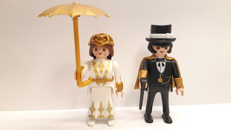 Playmobil Custom Victorian couple #5