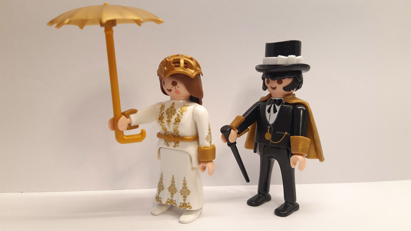 Playmobil Custom Victorian couple #5