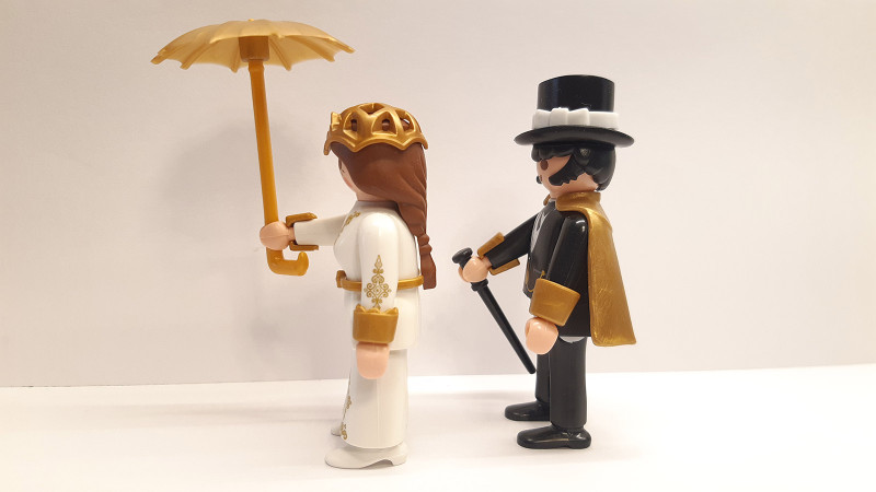 Playmobil Custom Victorian couple #5