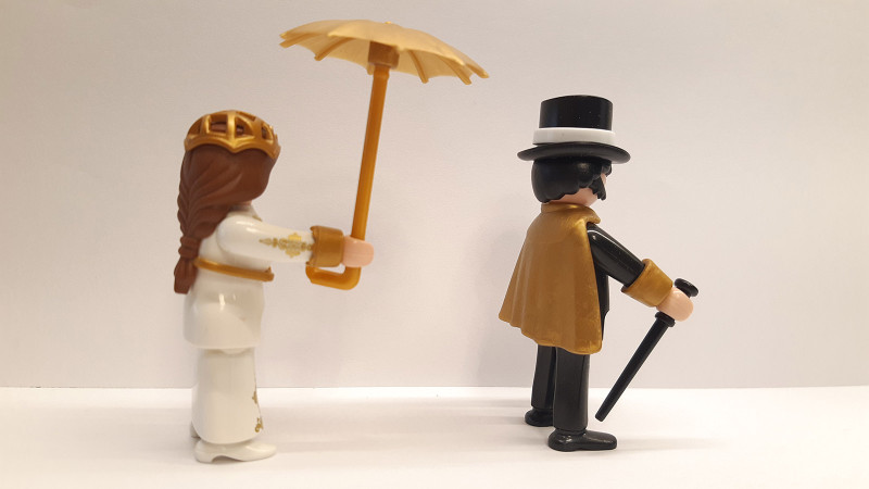 Playmobil Custom Victorian couple #5