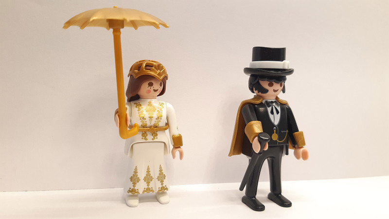 Playmobil Custom Victorian couple #5