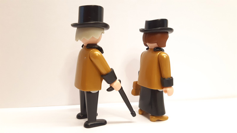 Playmobil Custom Victorian couple #6
