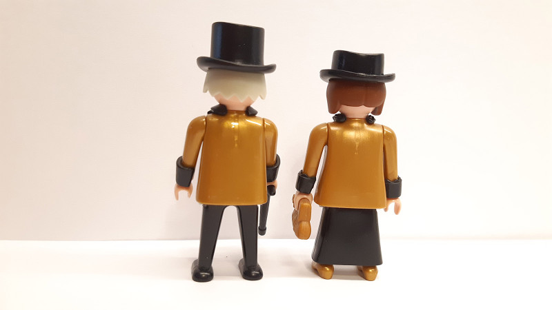 Playmobil Custom Victorian couple #6