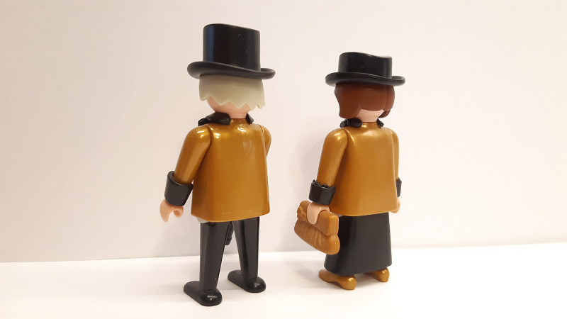 Playmobil Custom Victorian couple #6