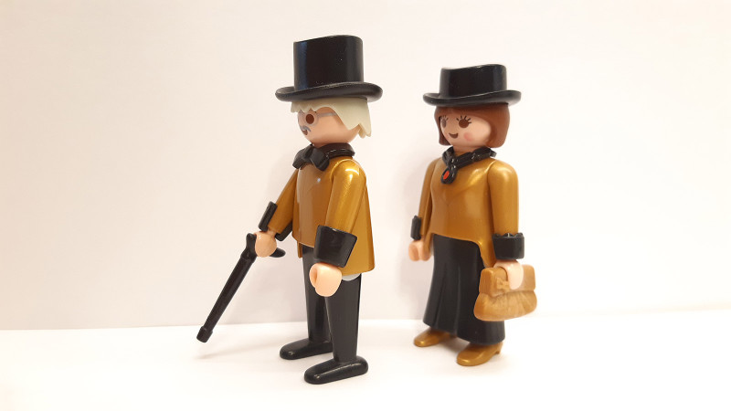 Playmobil Custom Victorian couple #6