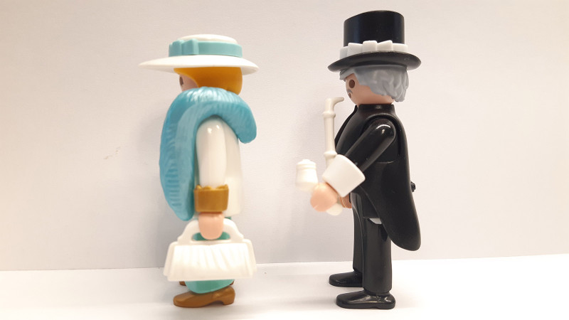 Playmobil Custom Victorian couple #9