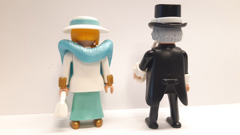 Playmobil Custom Victorian couple #9