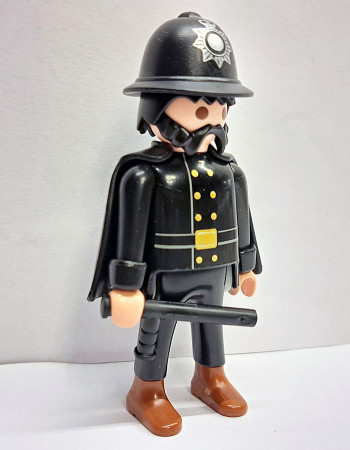 Playmobil Custom Victorian Policeman Figure #1
