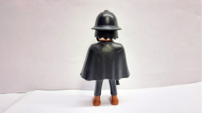 Playmobil Custom Victorian Policeman Figure #1