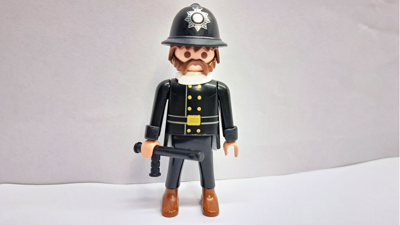 Playmobil Custom Victorian Policeman Figure #2