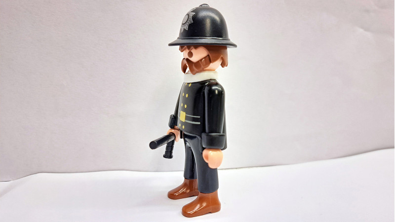Playmobil Custom Victorian Policeman Figure #2