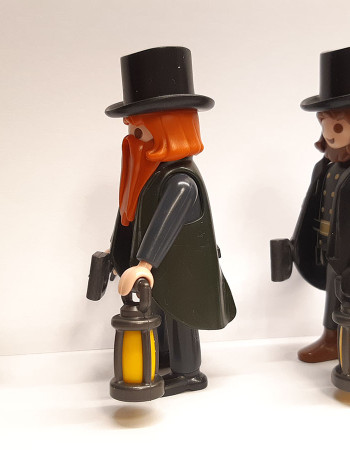 3x Playmobil Custom Undertaker Western Colorado Victorian