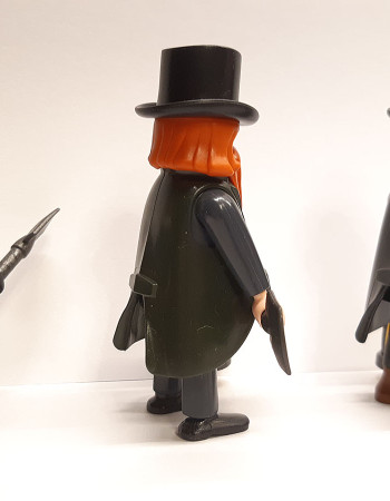 3x Playmobil Custom Undertaker Western Colorado Victorian