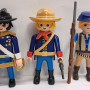 3x Playmobil Custom Western ACW Northern #1