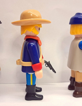 3x Playmobil Custom Western ACW Northern #1