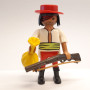 Playmobil Custom Custom Western Mexican Zapata Figure #12