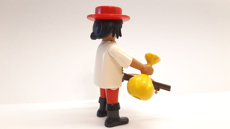 Playmobil Custom Custom Western Mexican Zapata Figure #12