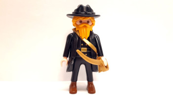 Playmobil Custom Western ACW Southern / Northern Soldier-General #1