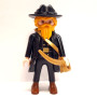 Playmobil Custom Western ACW Southern / Northern Soldier-General #1