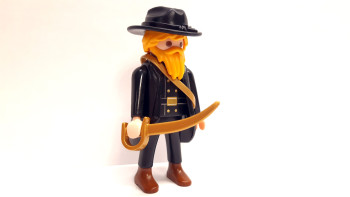 Playmobil Custom Western ACW Southern / Northern Soldier-General #1