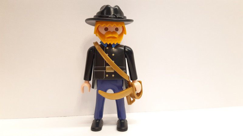 Playmobil Custom Western ACW Southern/Northern General #4