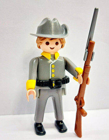 Playmobil Custom Western ACW Southern Soldier