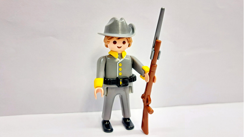 Playmobil Custom Western ACW Southern Soldier