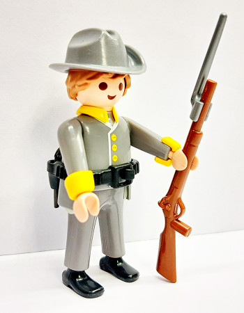 Playmobil Custom Western ACW Southern Soldier