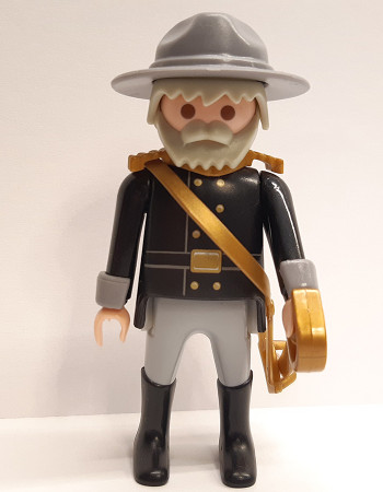 Playmobil Custom Western ACW Southern / Northern Soldier-General #2