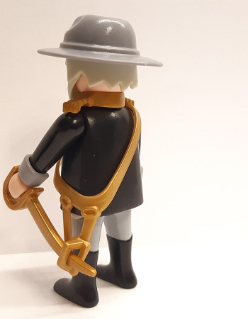 Playmobil Custom Western ACW Southern / Northern Soldier-General #2