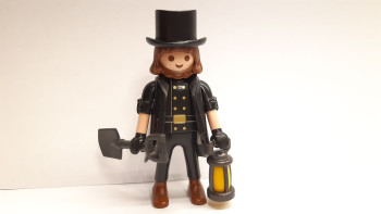 Playmobil Custom Undertaker Western Colorado Victorian #1