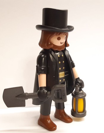 Playmobil Custom Undertaker Western Colorado Victorian #1