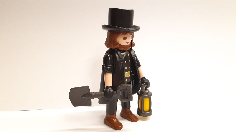 Playmobil Custom Undertaker Western Colorado Victorian #1