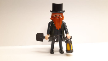 Playmobil Custom Undertaker Western Colorado Victorian #2