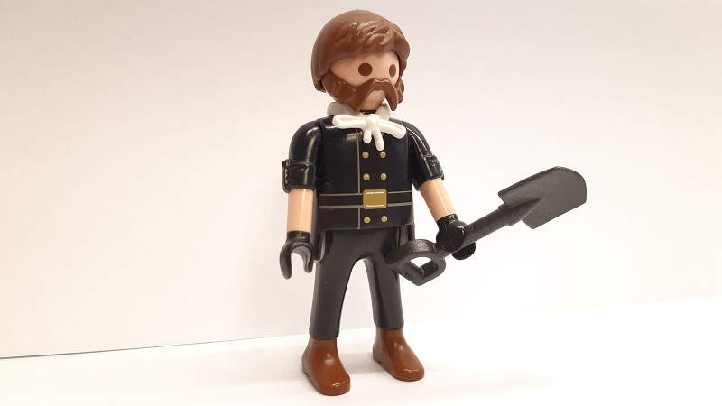 Playmobil Custom Undertaker Western Colorado Victorian #3