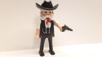 Playmobil Custom Western Cowboy Figure #2