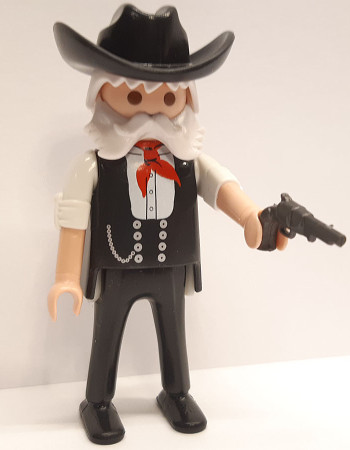Playmobil Custom Western Cowboy Figure #2