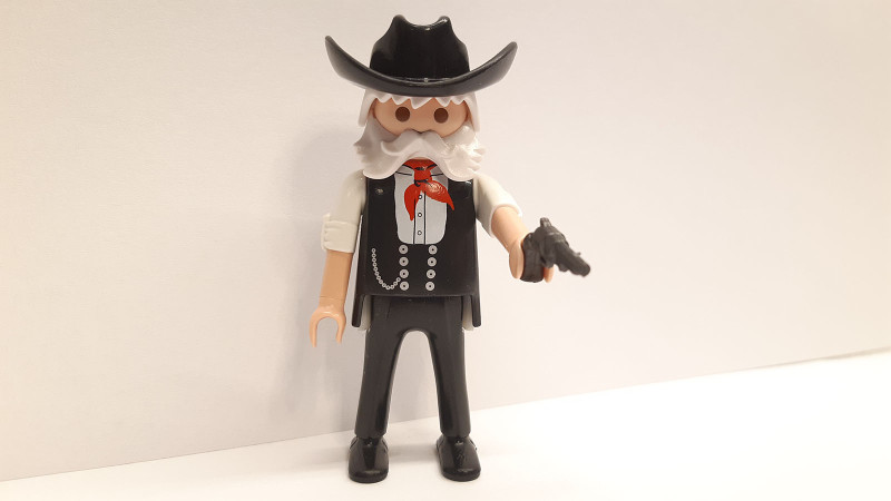 Playmobil Custom Western Cowboy Figure #2