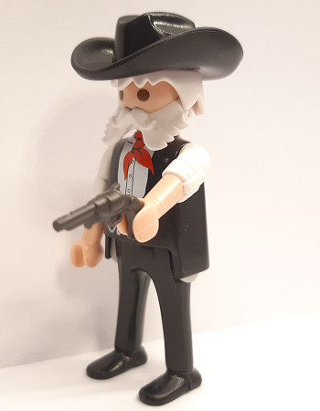 Playmobil Custom Western Cowboy Figure #2
