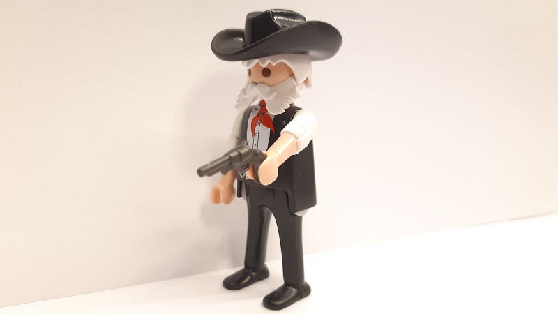 Playmobil Custom Western Cowboy Figure #2