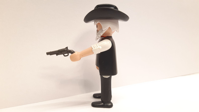 Playmobil Custom Western Cowboy Figure #2