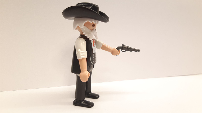 Playmobil Custom Western Cowboy Figure #2
