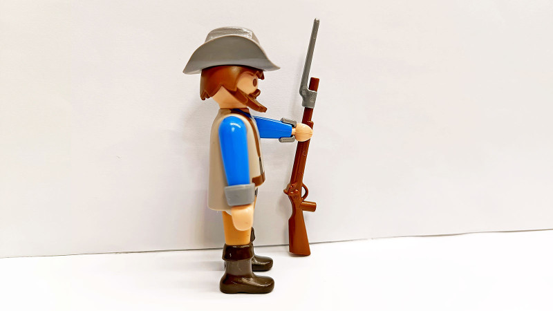 Playmobil Custom Western ACW Southern soldier #1-1