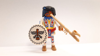 Playmobil Custom Western Indian Figure #1