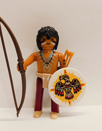 Playmobil Custom Western Indian Figure #2
