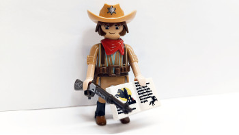Playmobil Custom Western Sheriff Figure #37