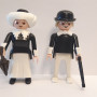 Playmobil Custom Western Victorian couple #8